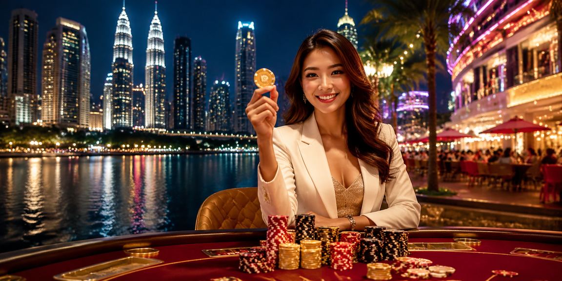 Permainan baccarat kasino langsung bergaya Melayu Kuala Lumpur dalam platform dalam talian